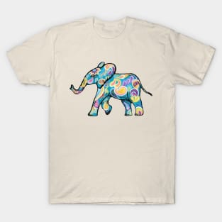 Whimsical Baby Elephant T-Shirt